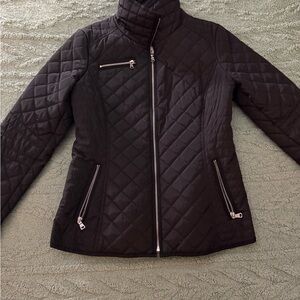 Jessica Simpson Black Quilted Puffer Jacket